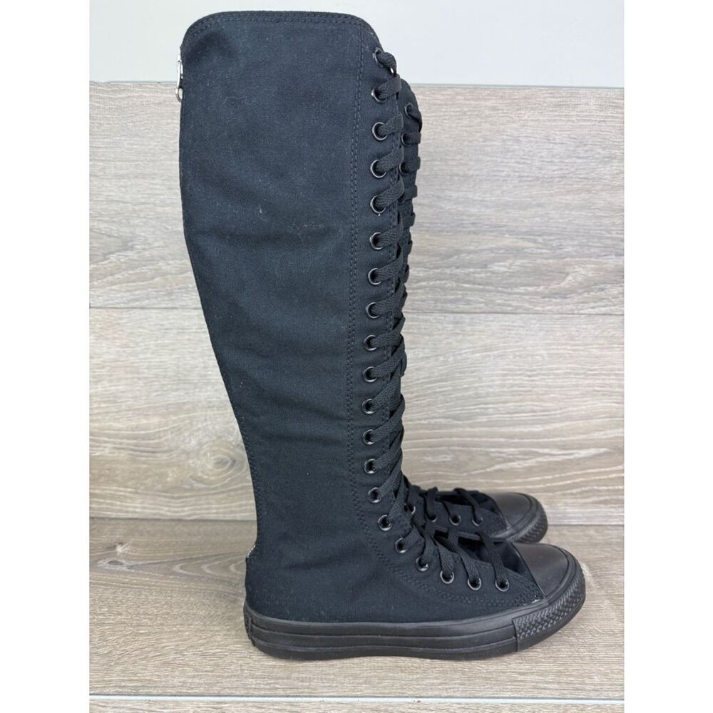 Converse CT All-Star XX Hi-Top Women’s Sz 7 Black Monochrome Lace Up Y2K Sneaker